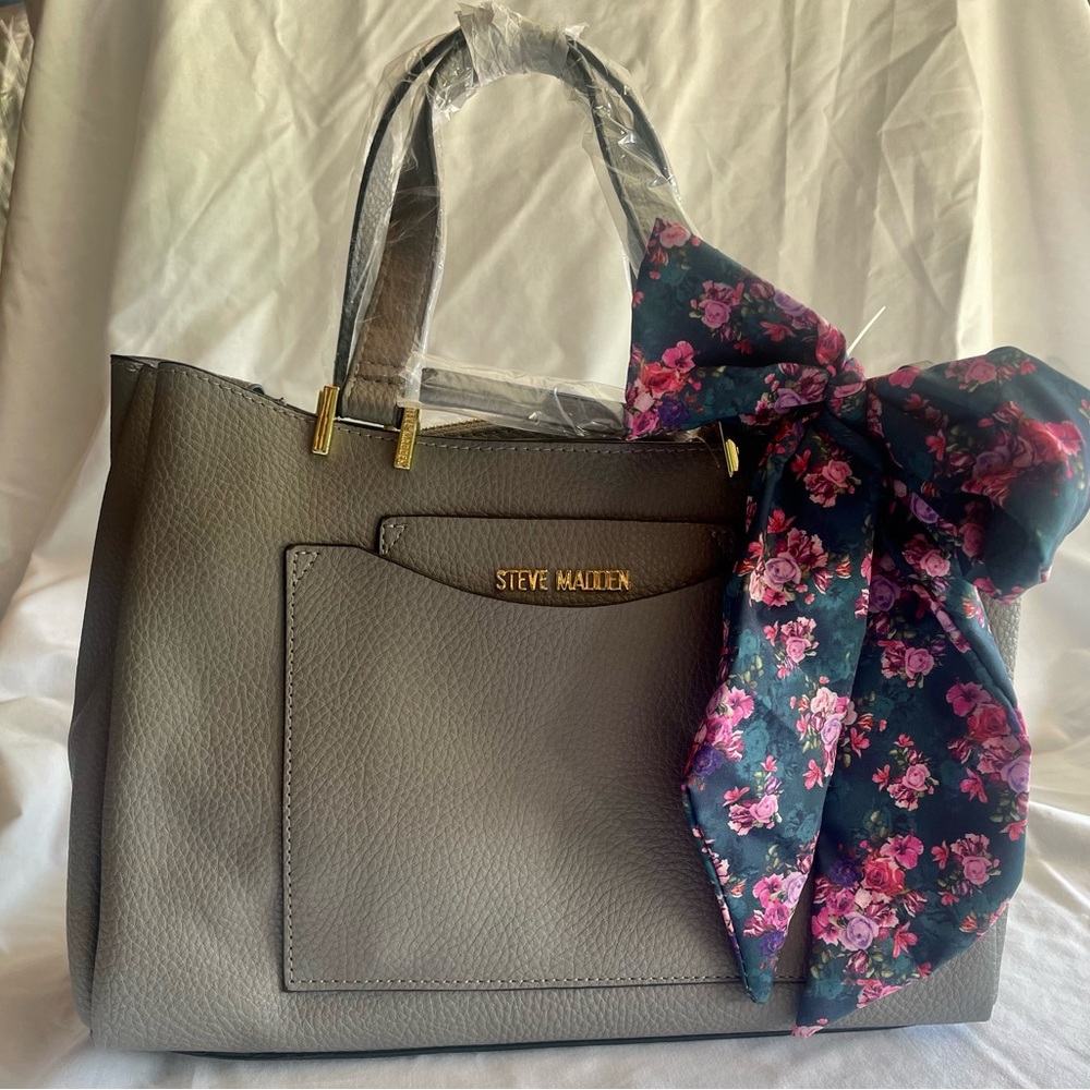 Steve Madden BParker Purse with Scarf